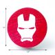 Handmade Pine Wood Ironman Superhero Furniture Knob